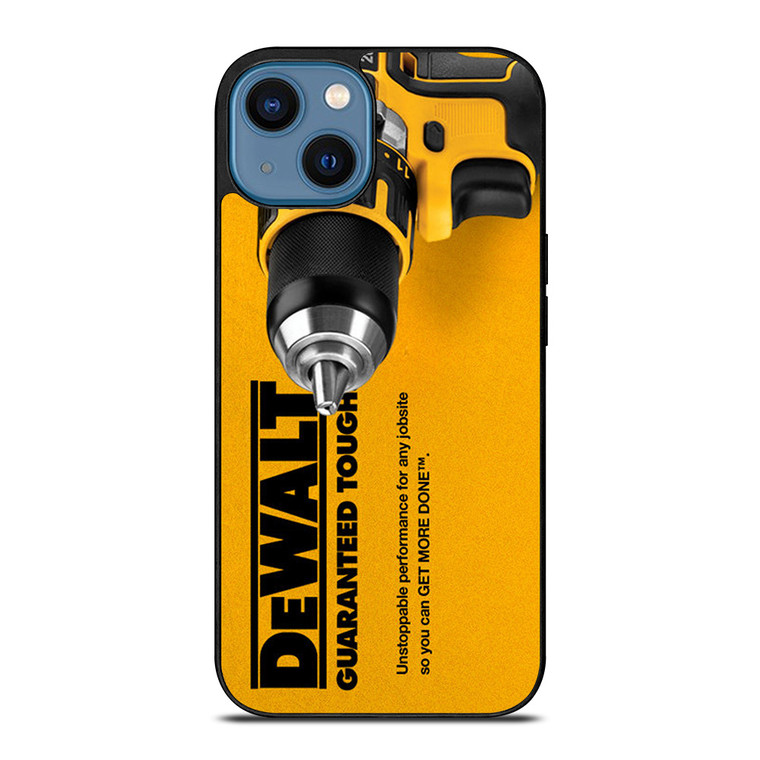 DEWALT GUARANTEED TOUGH LOGO iPhone 14 Case Cover