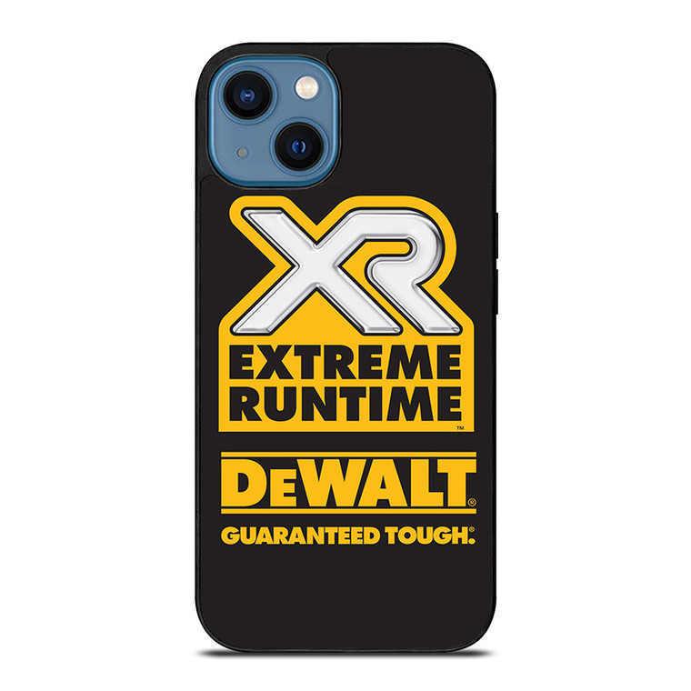 DEWALT TOOLS EXTREME RUNTIME iPhone 14 Case Cover DEWALT TOOLS EXTREME RUNTIME iPhone 14 Case Cover