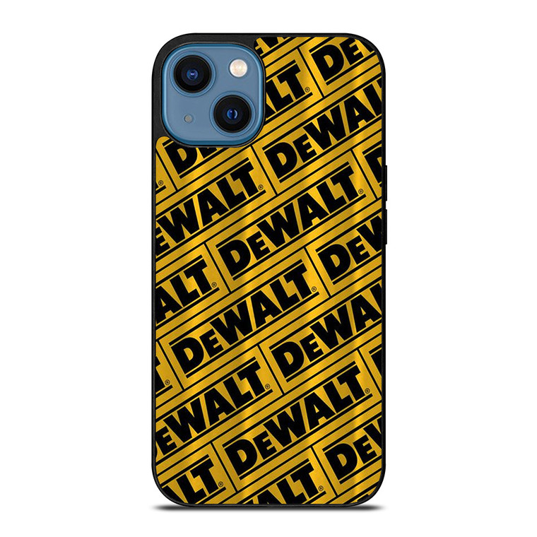 DEWALT TOOLS PATTERN iPhone 14 Case Cover