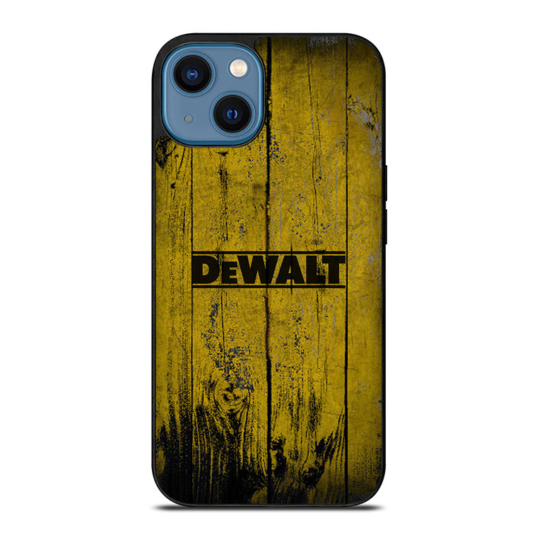 DEWALT WOODEN LOGO iPhone 14 Case Cover