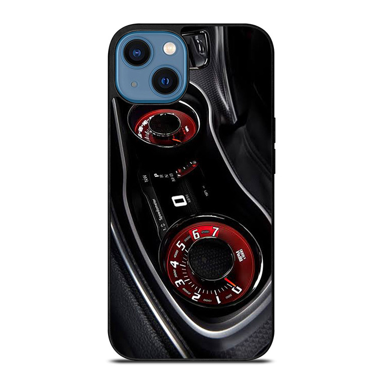 DODGE CHALLENGER SPEEDOMETER iPhone 14 Case Cover