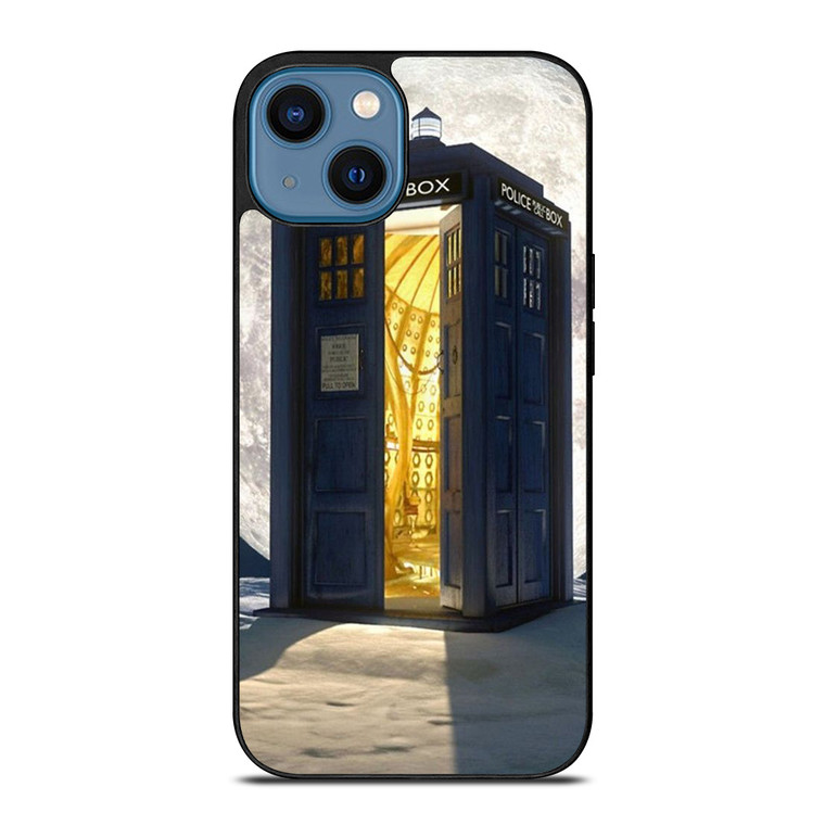 DR WHO TARDIS BOX iPhone 14 Case Cover DR WHO TARDIS BOX iPhone 14 Case Cover