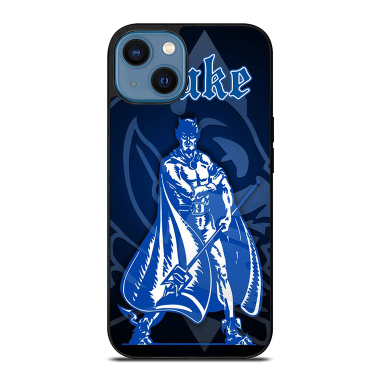 DUKE BLUE DEVILS MASCOT LOGO iPhone 14 Case Cover