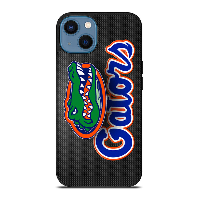 FLORIDA GATORS METAL LOGO iPhone 14 Case Cover