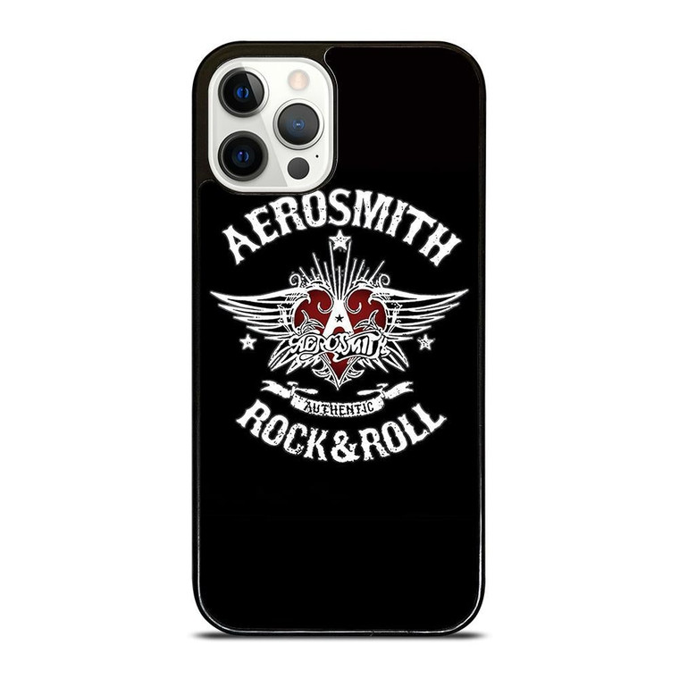 AEROSMITH ROCK AND ROLL BADGE iPhone 12 Pro Case Cover