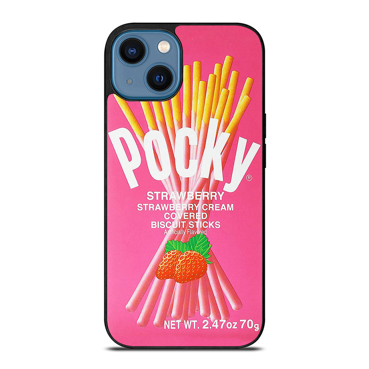 GLICO POCKY STRAWBERRY iPhone 14 Case Cover