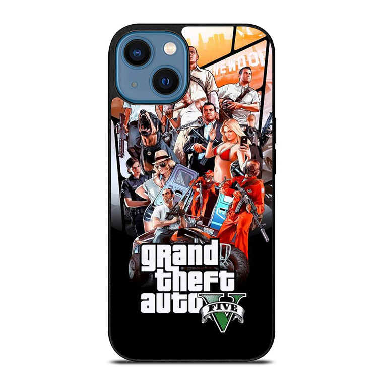GRAND THEFT AUTO V GTA 5 iPhone 14 Case Cover