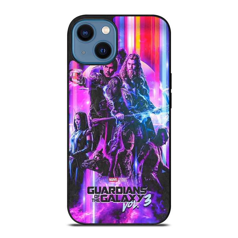 GUARDIANS OF THE GALAXY VOL3 POSTER iPhone 14 Case Cover