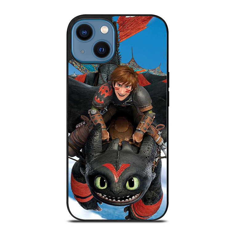 HICCUP AND TOOTHLESS TRAIN YOUR DRAGON iPhone 14 Case Cover