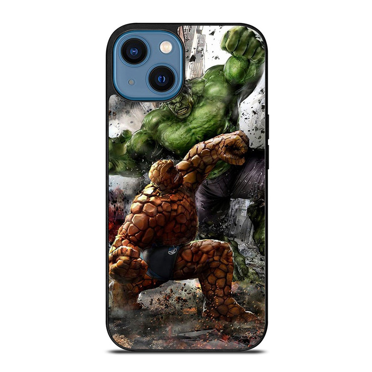 HULK VS THING MARVEL iPhone 14 Case Cover