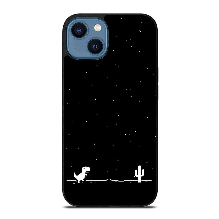 INTERNET ERROR DINOSAUR POLKADOTS iPhone 14 Case Cover