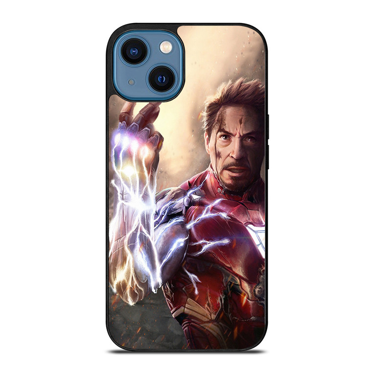 IRON MAN AVENGERS SNAP iPhone 14 Case Cover IRON MAN AVENGERS SNAP iPhone 14 Case Cover
