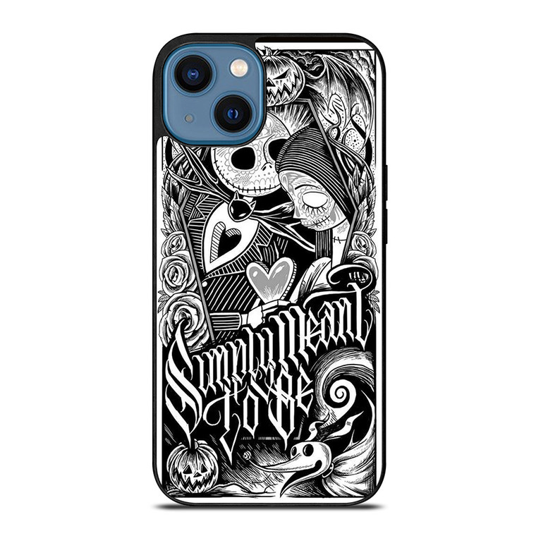 JACK AND SALLY NIGHTMARE BEFORE CHRISTMAS iPhone 14 Case Cover