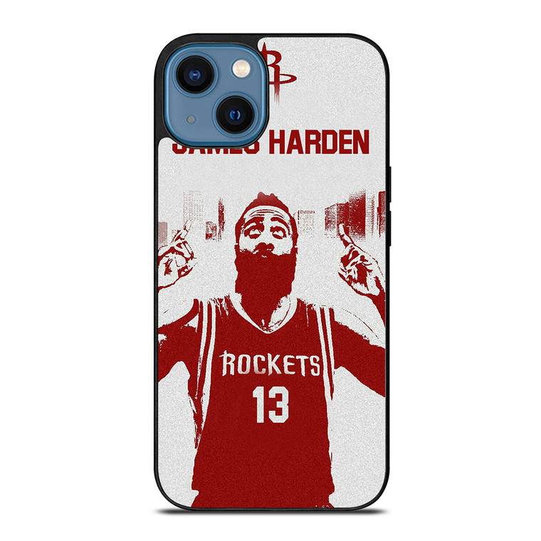 JAMES HARDEN HOUSTON ROCKETS 13 iPhone 14 Case Cover JAMES HARDEN HOUSTON ROCKETS 13 iPhone 14 Case Cover