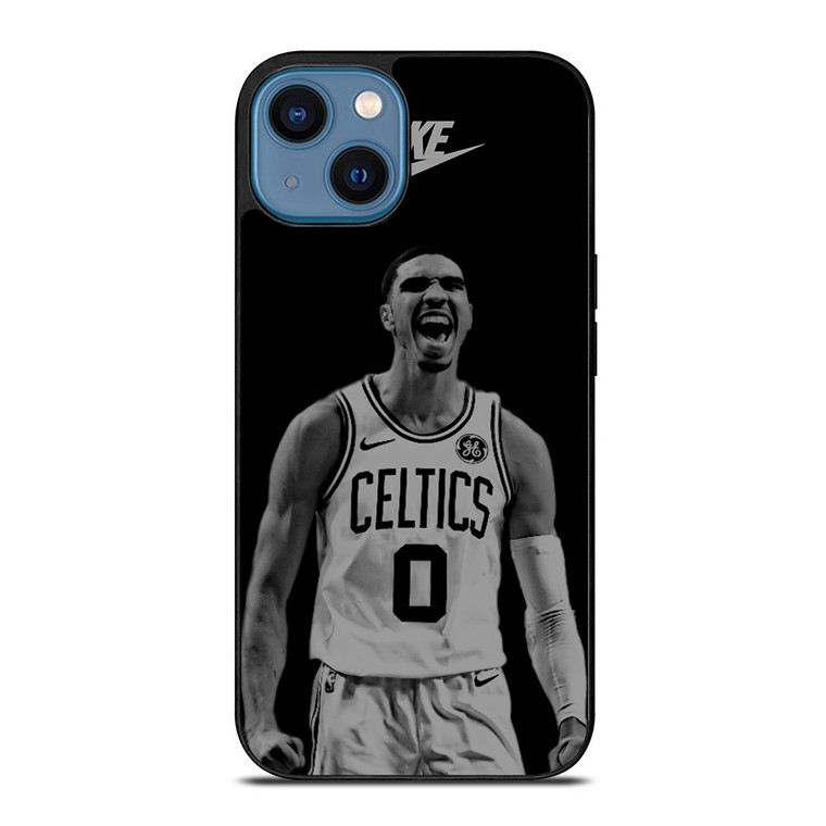 JAYSON TATUM BOSTON CELTICS NIKE iPhone 14 Case Cover JAYSON TATUM BOSTON CELTICS NIKE iPhone 14 Case Cover