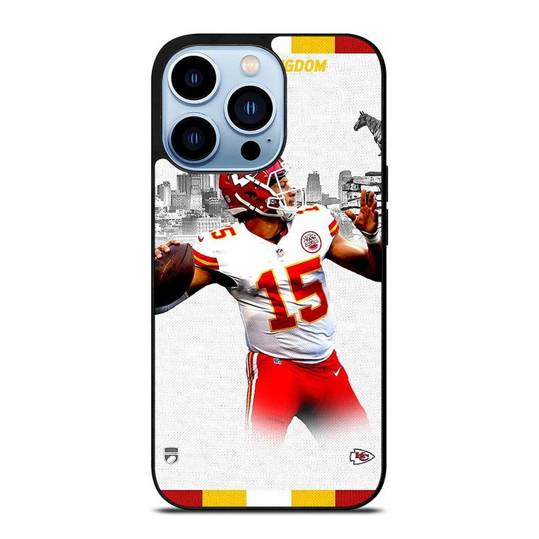 KANSAS CITY PATRICK MAHOMES NFL FOOTBALL iPhone 13 Pro Max Case Cover