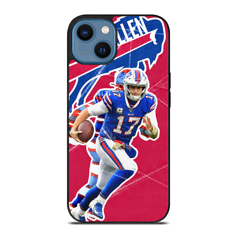 JOSH ALLEN BUFFALO BILLS 2 iPhone 14 Case Cover JOSH ALLEN BUFFALO BILLS 2 iPhone 14 Case Cover