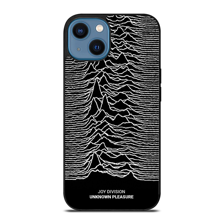 JOY DIVISION UNKNOWN PLEASURE PATTERN iPhone 14 Case Cover