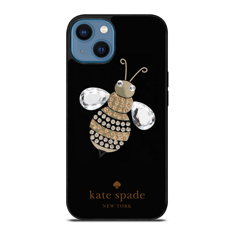 KATE SPADE DIAMOND BEE iPhone 14 Case Cover KATE SPADE DIAMOND BEE iPhone 14 Case Cover