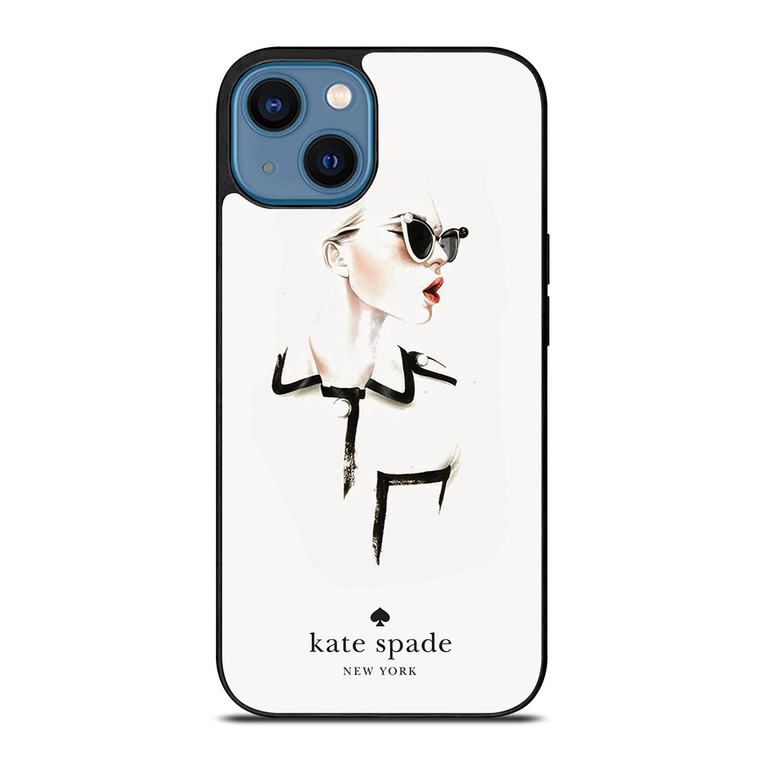 KATE SPADE LOGO WOMAN SPLASH iPhone 14 Case Cover