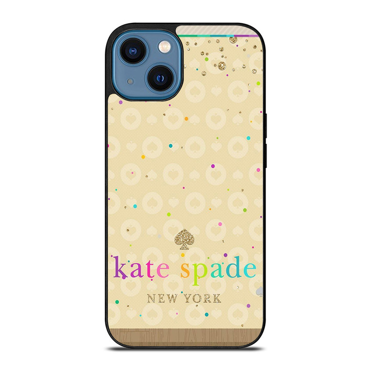 KATE SPADE NEW YORK RAINBOW CREAM iPhone 14 Case Cover