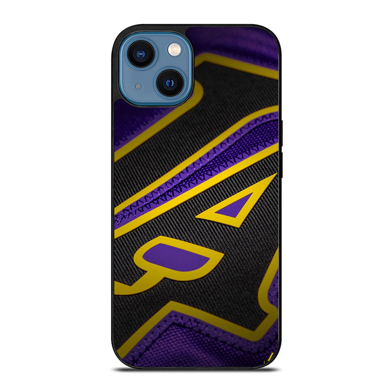 LA LAKERS LOGO JERSEY iPhone 14 Case Cover