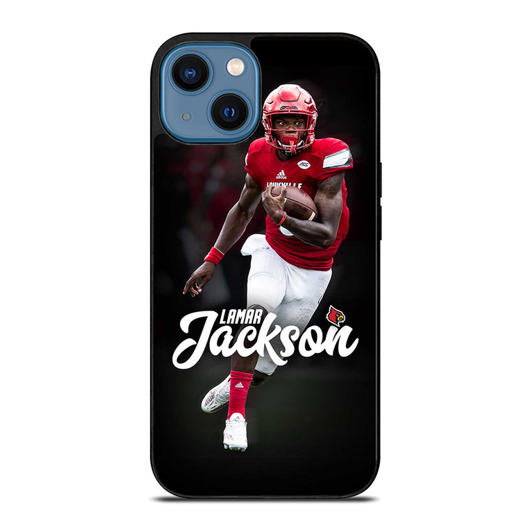 LAMAR JACKSON LOUISVILLE NFL iPhone 14 Case Cover