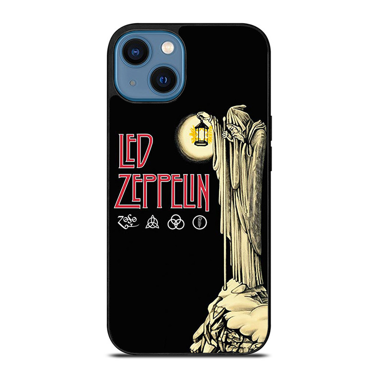 LED ZEPPELIN THE DARKNESS LOGO iPhone 14 Case Cover