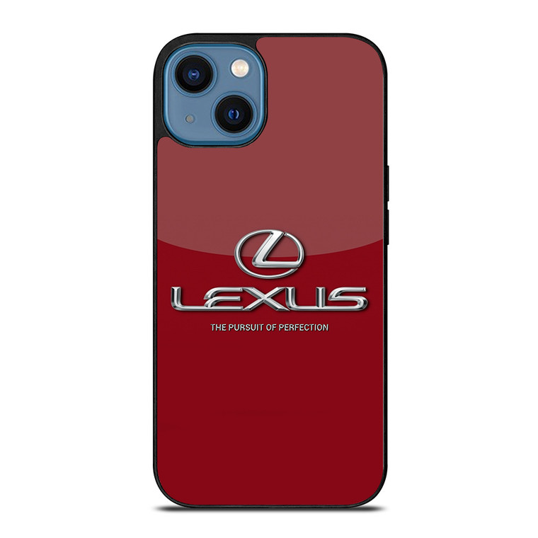 LEXUS THE PURSUIT OF PERFECTION EMBLEM iPhone 14 Case Cover
