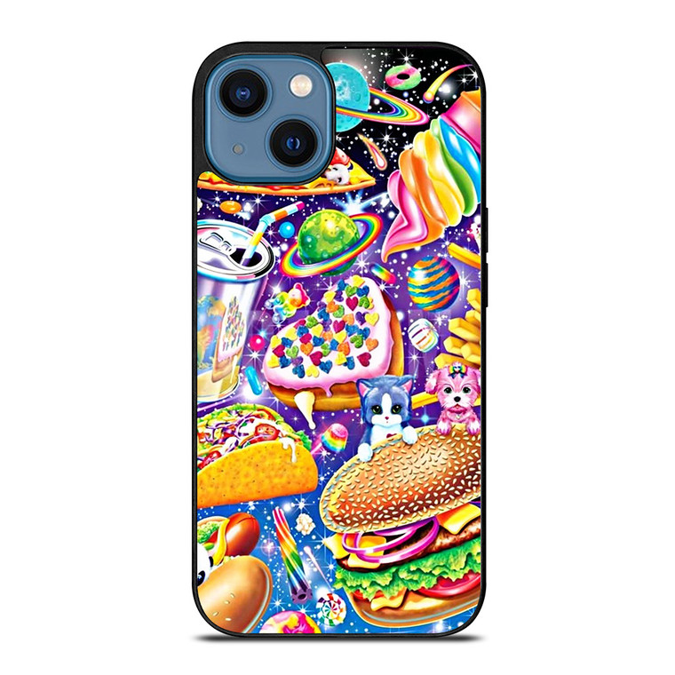 LISA FRANK FOOD iPhone 14 Case Cover