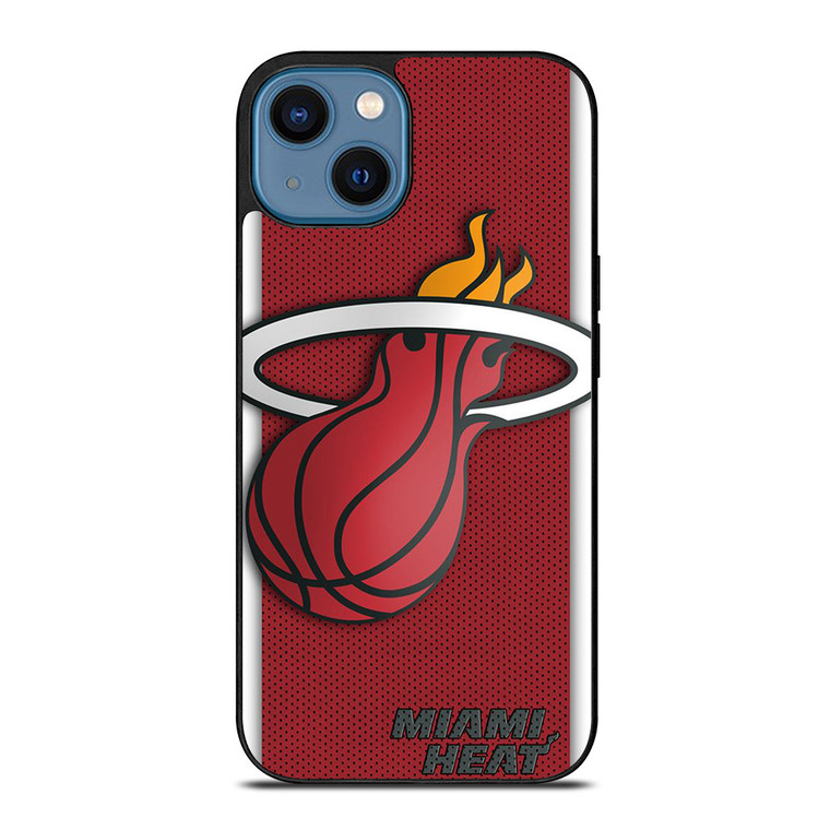 LOGO MIAMI HEAT BASKETBALL iPhone 14 Case Cover