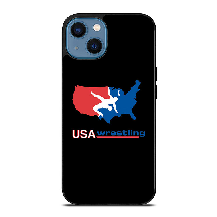 LOGO USA WRESTLING iPhone 14 Case Cover