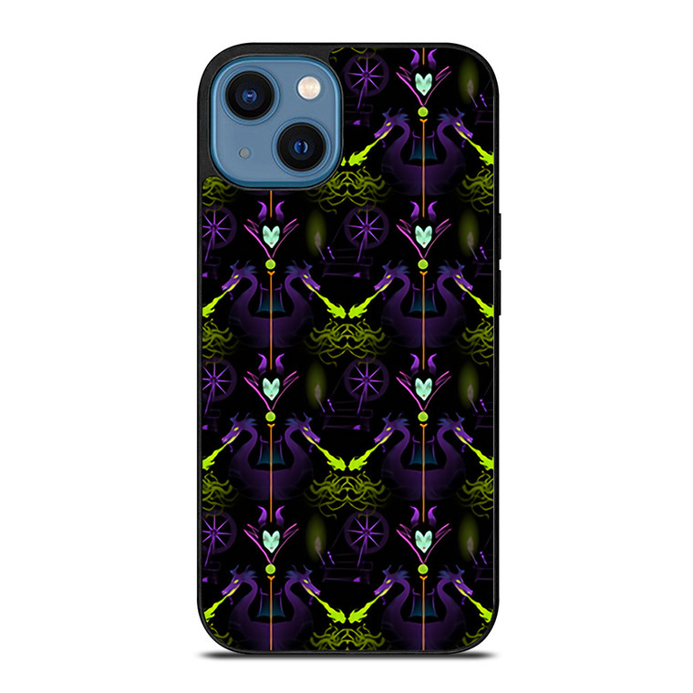 MALEFICENT PATTERN iPhone 14 Case Cover