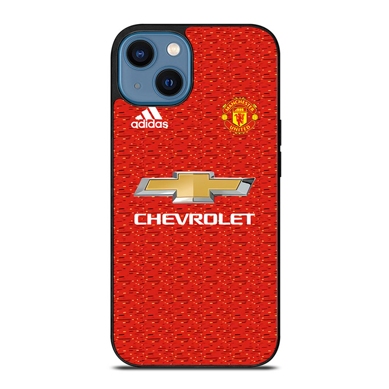 MANCHESTER UNITED 2020 HOME JERSEY iPhone 14 Case Cover