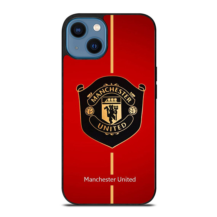 MANCHESTER UNITED MU LOGO iPhone 14 Case Cover