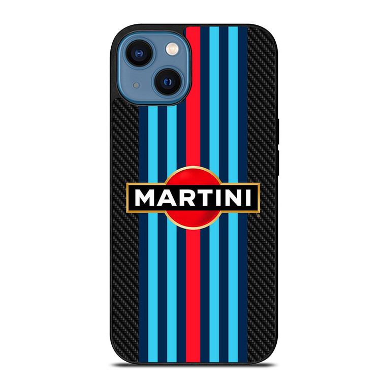 MARTINI RACING TEAM CARBON iPhone 14 Case Cover