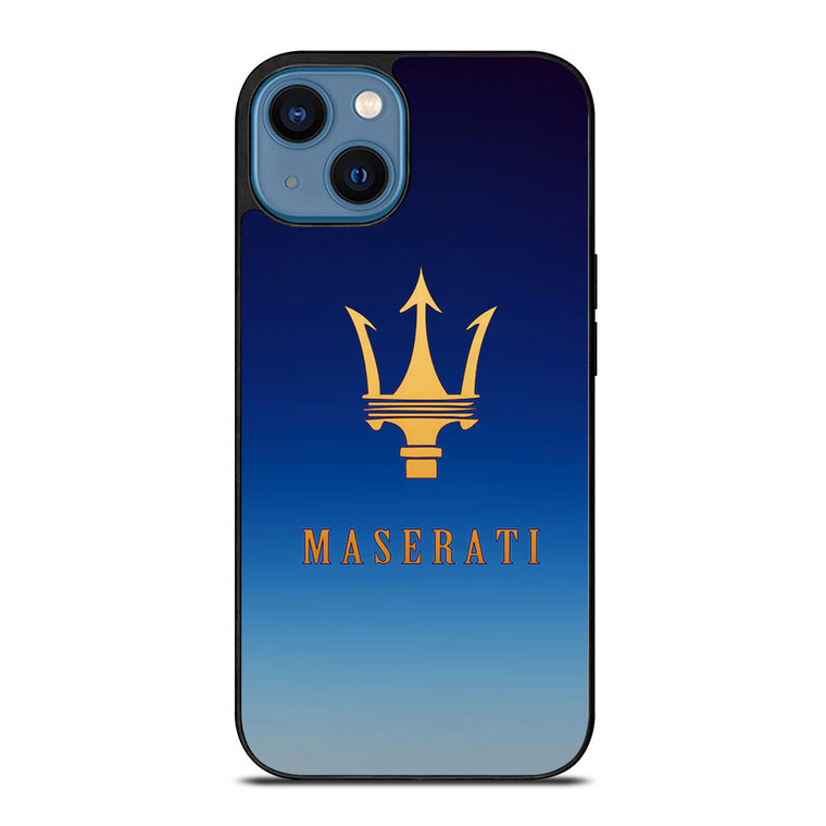 MASERATI GOLD LOGO iPhone 14 Case Cover