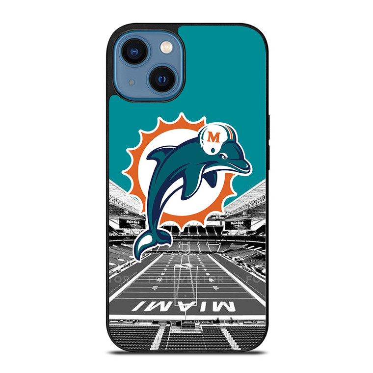 MIAMI DOLPHINS NFL FOOTBALL iPhone 14 Case Cover