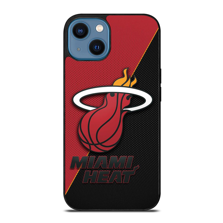MIAMI HEAT BASKETBALL LOGO iPhone 14 Case Cover