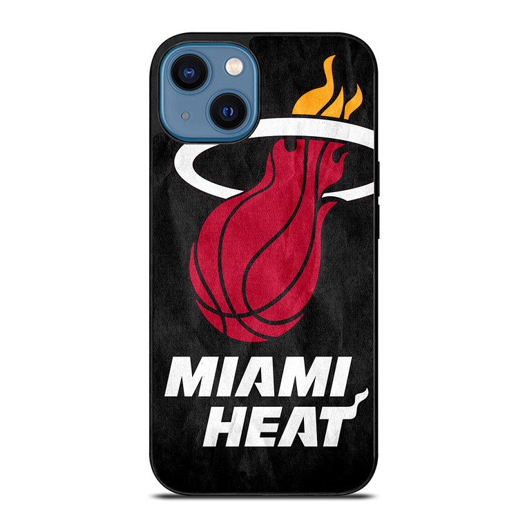 MIAMI HEAT NBA LOGO iPhone 14 Case Cover