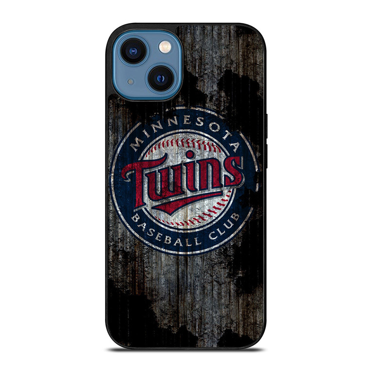 MINNESOTA TWINS RUSTY LOGO iPhone 14 Case Cover