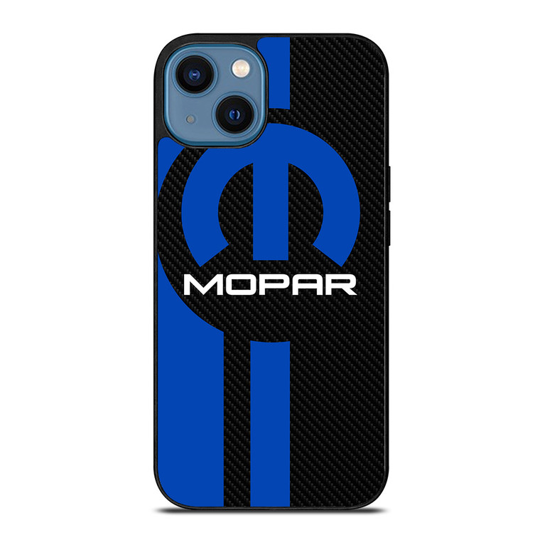 MOPAR CARBON LOGO iPhone 14 Case Cover