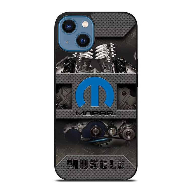 MOPAR MUSCLE ENGINE LOGO iPhone 14 Case Cover