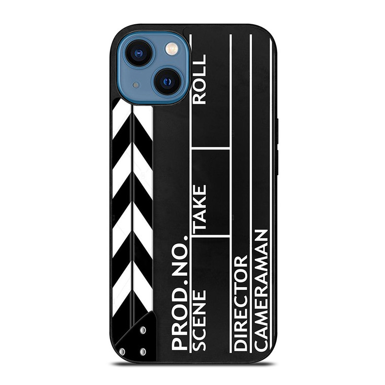 MOVIE CLAPPER BOARD iPhone 14 Case Cover