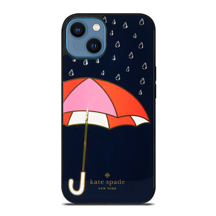 NAVY UMBRELLA KATE SPADE iPhone 14 Case Cover NAVY UMBRELLA KATE SPADE iPhone 14 Case Cover