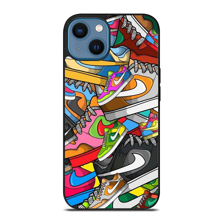 NIKE SNEAKERS iPhone 14 Case Cover