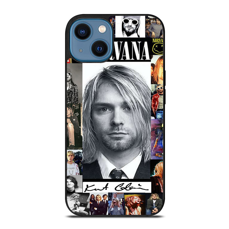 NIRVANA KURT COBAIN iPhone 14 Case Cover