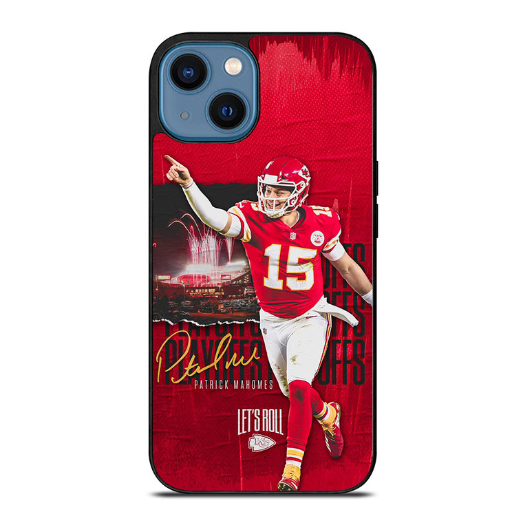 PATRICK MAHOMES KANSAS CITY CHIEFS iPhone 14 Case Cover