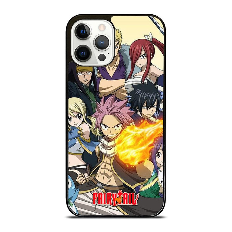CHARACTER OF FAIRY TAIL ANIME iPhone 12 Pro Case Cover