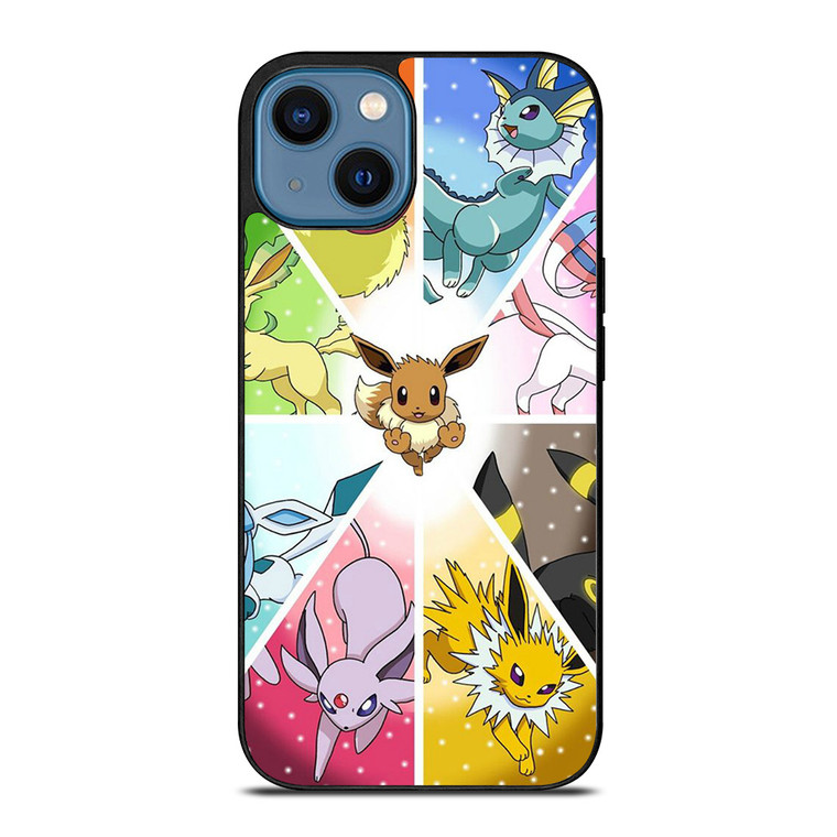 POKEMON ALL EEVEE iPhone 14 Case Cover